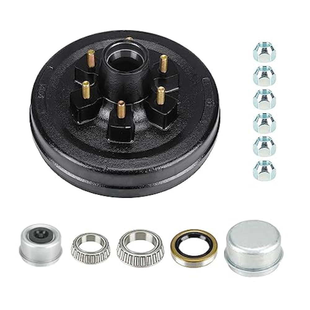 Amazon.com: Youxmoto 12 x 2 Trailer Brake Drum Kit for 5200